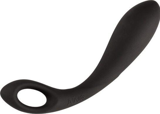 Produktbild Alive Black Heart Anal Massager 15 cm