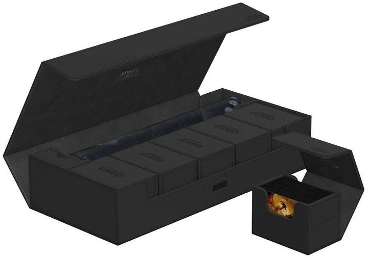 Actual product image Ultimate Guard Card Box XenoSkin Superhive 550+ Black