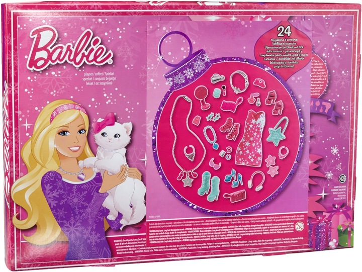 Actual product image Barbie Advent calendars
