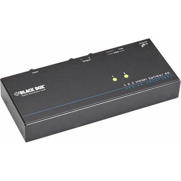 Black Box 4K 1X2 HDMI SPLITTER, Switch Box