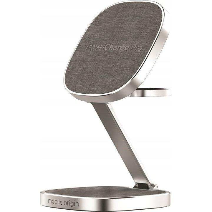 Mobile Origin TravelCharge PRO Silver, USB Ladegerät, Silber