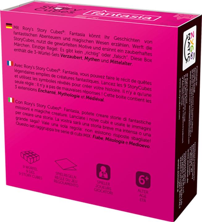 Produktbild Asmodée Würfelspiel Rory's Story Cubes Fantasia (Französisch, Italienisch, Deutsch)