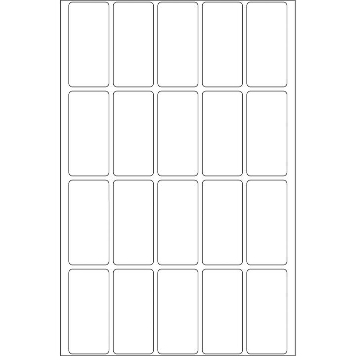 Image du produit HERMA Étiquettes amovibles à usage multiple