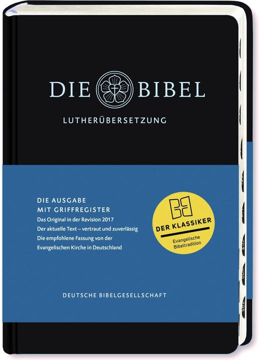 Produktbild Lutherbibel - Ausgabe mit Griffregister (Deutsch, Evangelische Kirche in Deutschland, Martin Luther, 2018)