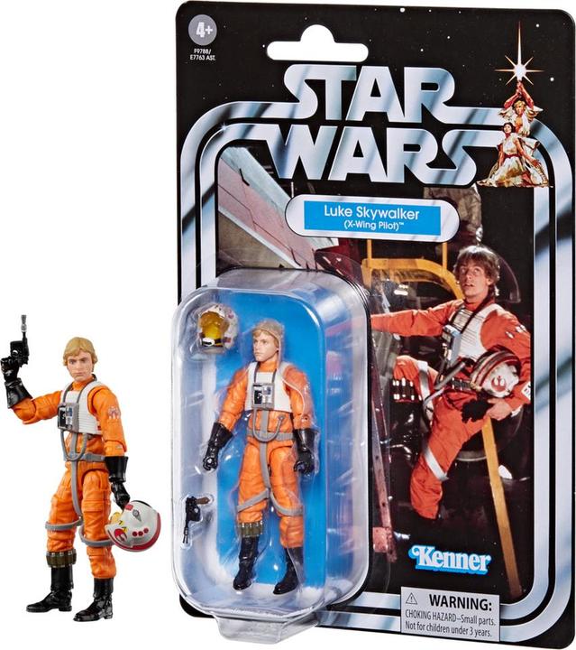 Actual product image Hasbro Star Wars Episode IV Vintage Collection figurine Luke Skywalker (X-Wing Pilot) 10 cm