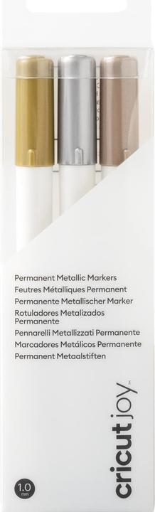 Actual product image Cricut Joy Permanent markers 3-pack 1.0 Gold Silver Copper (P)