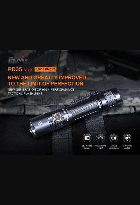 Immagine prodotto Fenix PD35 V3.0 (13.40 cm, 1700 lm)