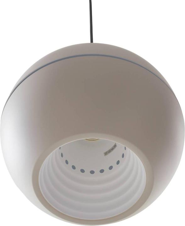 Actual product image Lucande Hängeleuchte Calantha, grau, Aluminium, Ø 30 cm (E27)