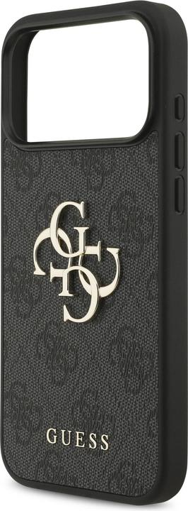 Actual product image Guess - Hardcase 4G Classic Logo with Strap (GUHCP17XP4GMGSK) - iPhone 17 Pro Max - Black (Apple iPhone 17 Pro Max)