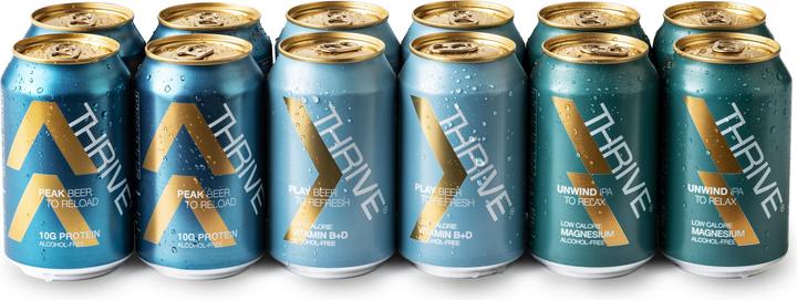 Thrive Variety Pack (12 x 33 cl)
