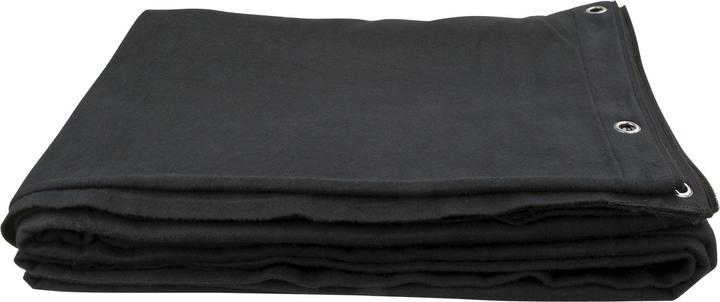 Image du produit Showgear Backdrop décoratif noir 400 x 300cm (Molleton)