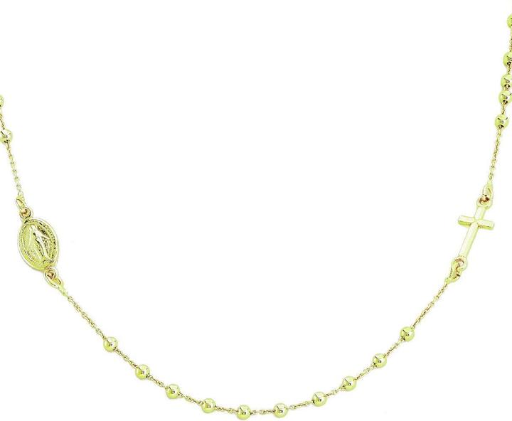 Amen Rosary Cross Halskette (Silber 925, 52 cm)