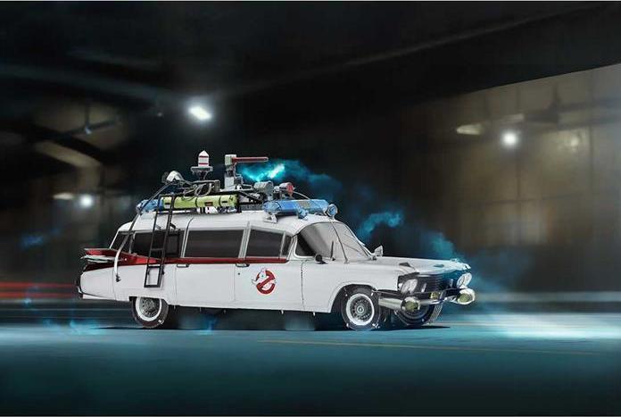 Actual product image Metal Earth Ecto-1 Ghostbusters