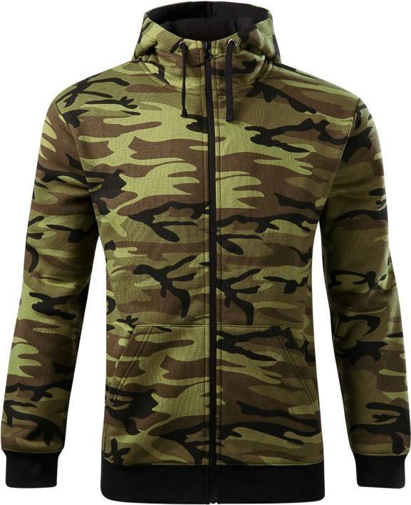 Produktbild Malfini Camo Zipper M MLI-C1934 sweatshirt (S)