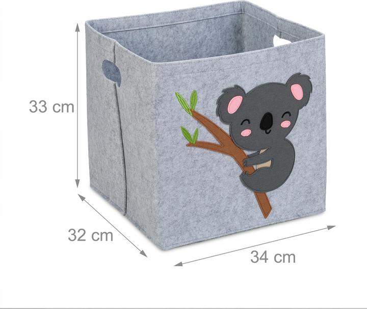 Actual product image Relaxdays Storage basket