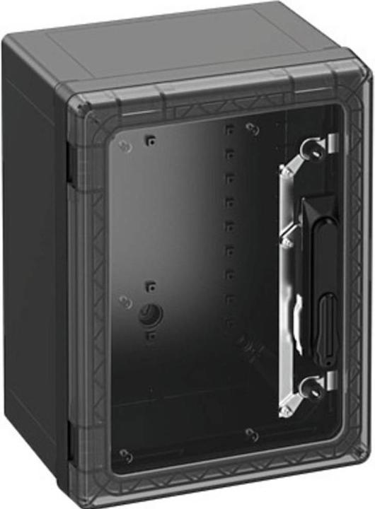 Actual product image Spelsberg GEOS-S 3040-22-to/SH/sw Enclosure 400 x 300 x 226 Polycarbonate Black 1pc.