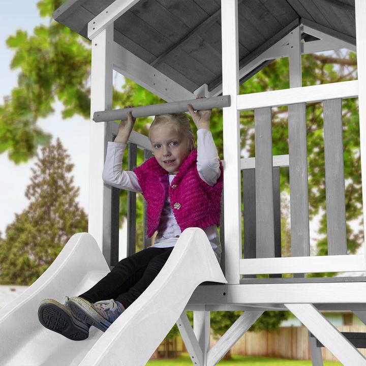 Immagine prodotto Axi Torre da gioco Beach Tower con telaio da arrampicata - scivolo bianco