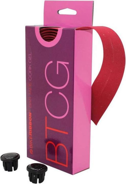 Image du produit Bike Ribbon CORK GEL Bande de guidon, 2,5 mm d'épaisseur, rouge (NOUVEAU)