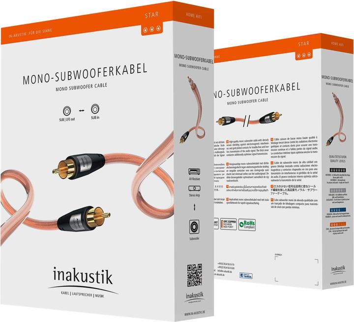Actual product image Inakustik Star (2 m, Cinch)