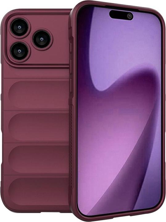 Image du produit Techsuit - Magic Shield - iPhone 17 Pro - Bordeaux (Apple iPhone 17 Pro)
