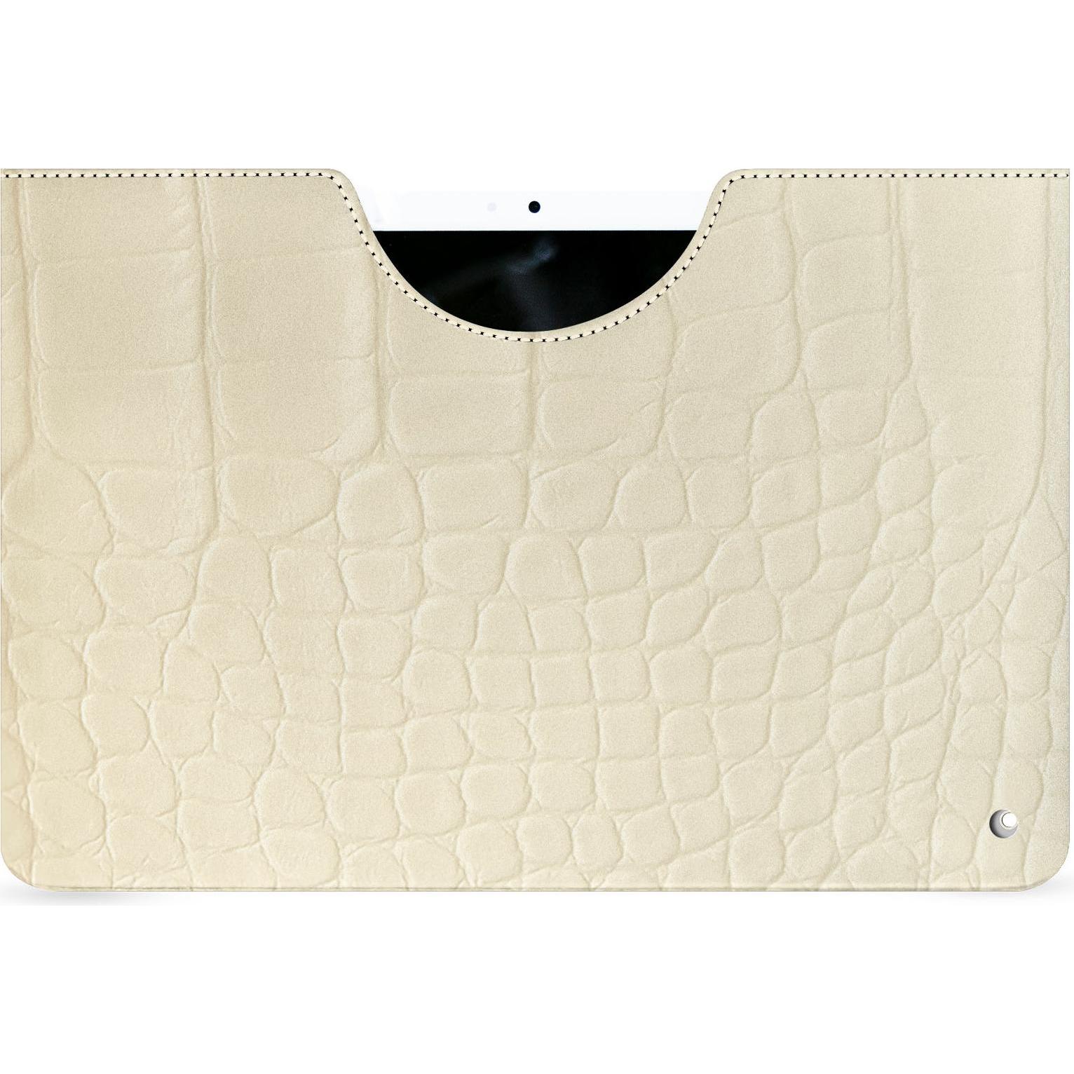 Noreve Lederschutzhülle (Google Pixel Tablet), Tablet Hülle, Beige