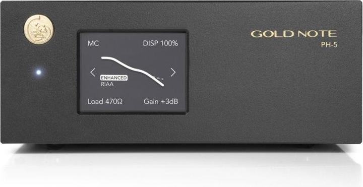 Produktbild Gold Note PH-5 Bravo - MM/MC High End Phono Vorverstärker - schwarz -