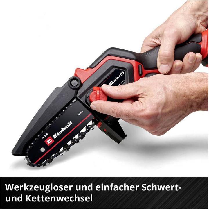 Image du produit Einhell GE-PS 18/15 Li Holster Kit Akku-Kettensäge ohne Akku, ohne Ladegerät (Tronçonneuse à batterie)
