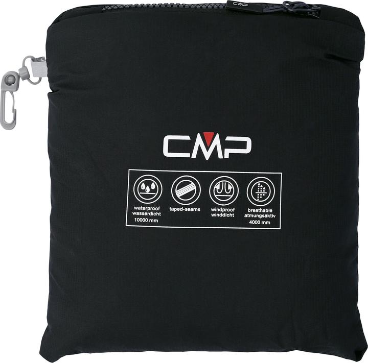 Immagine prodotto CMP Campagnolo Felpa con cappuccio con bottone Rain (XL)