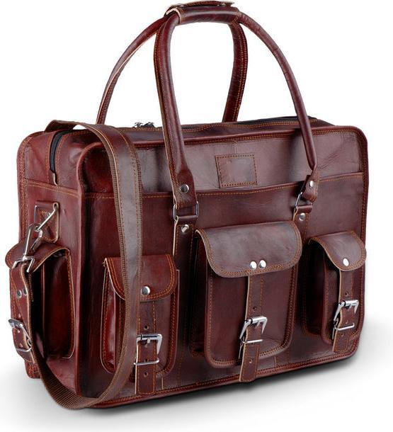 Only-Bags.Store Morgan Leder Aktentasche