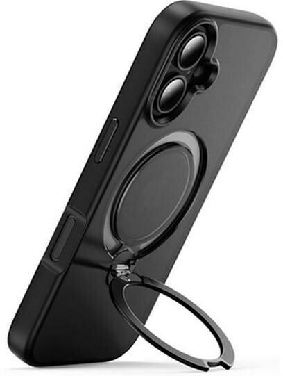 Actual product image Valenta Back Cover Magsafe Frost Iphone 16 Schwarz, Grundfarbe (Apple iPhone 16)