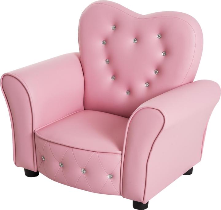 Immagine prodotto Homcom Poltrona per bambini Princess (Poltrona per bambini)