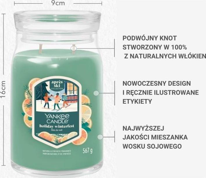 Productafbeelding Yankee Candle Winterfest Handtekening Grote Pot (1 stuk)