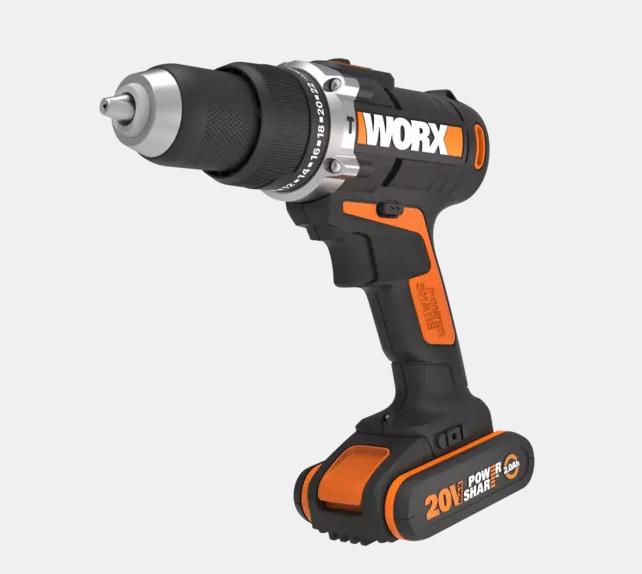Produktbild Worx Schlagbohrschrauber Set 20V WX372 (Akkubetrieb)