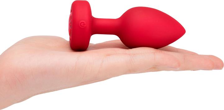 Produktbild Earthly Body B-Vibe - Vibrating Heart Plug M/L Red