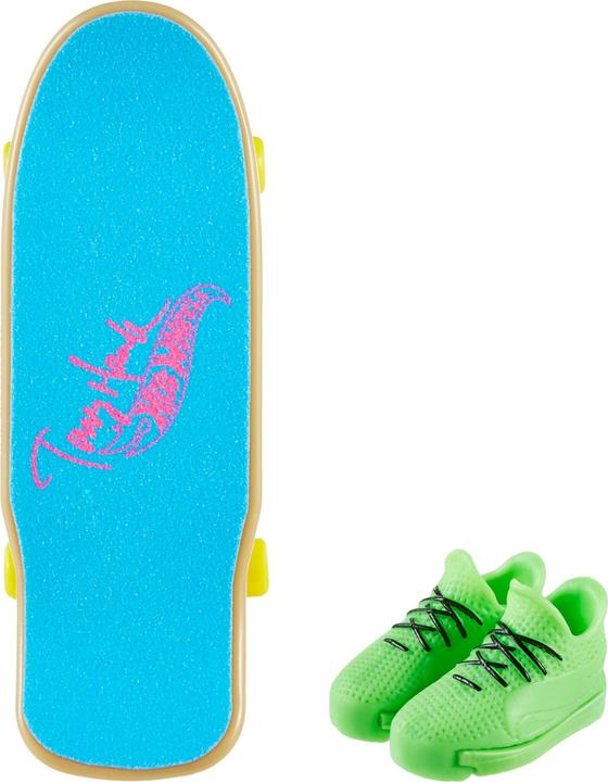 Hot Wheels HW Skate Neon Bones TH Fingerboard + Shoe Asst (WMT)