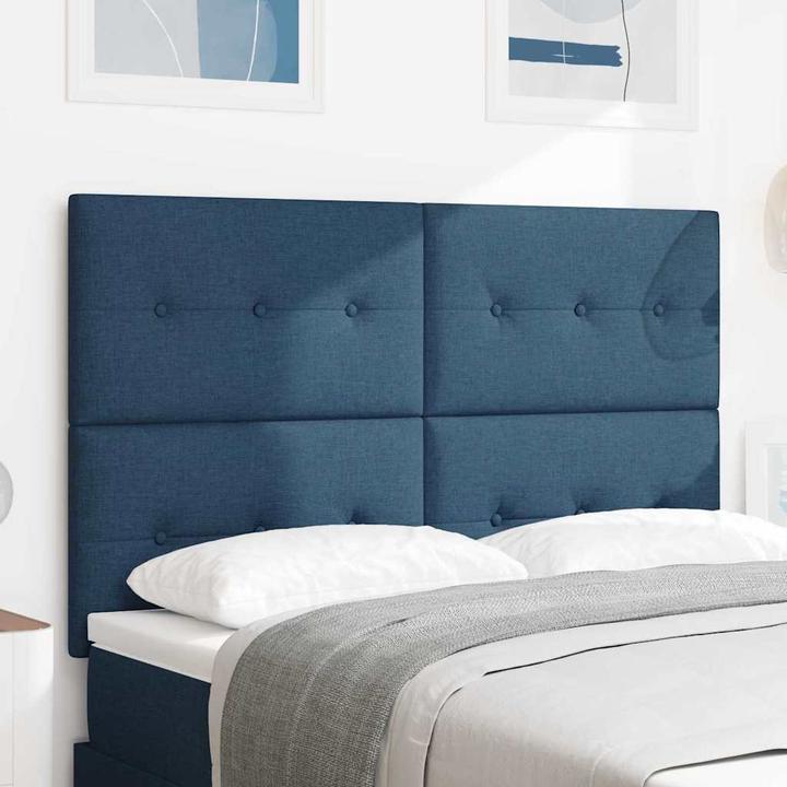 Produktbild vidaXL Polstertes Bett Kopfteil (7 x 140 x 128 cm)