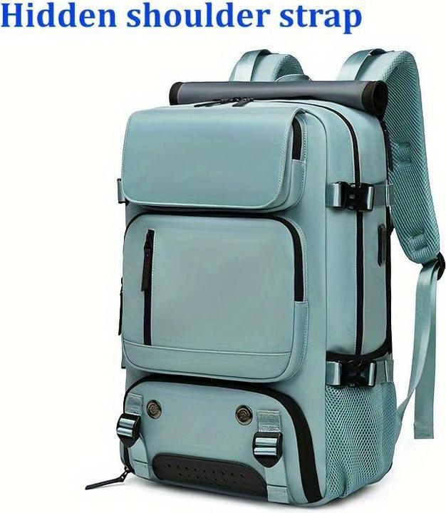 Immagine prodotto Only-Bags.Store Zaino impermeabile per computer portatile da 40,64 cm, zaino da viaggio con borsa per scarpe