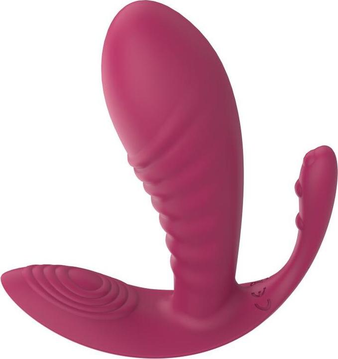 Produktbild Dreamtoys Dream Toys Essentials Triple Pleasure Vibe Pink Vibrator 11,8 cm