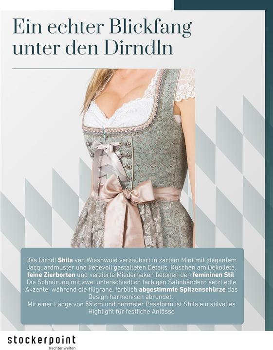 Image du produit Stockerpoint dames shila jurk, munt, 40 (40)