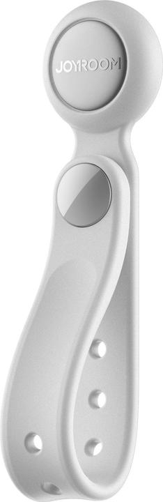Produktbild Joyroom JR-ZS422 Silicone Cable Tie with Magnet, Set of 6 - White (Klettkabelbinder, 6 Stk.)