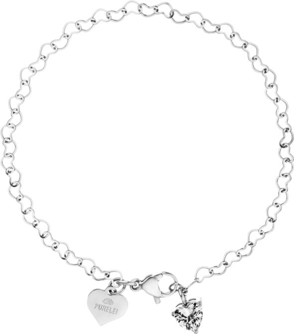 Produktbild Purelei Endless Love Armband Silber (19 cm, Edelstahl 18K vergoldet)