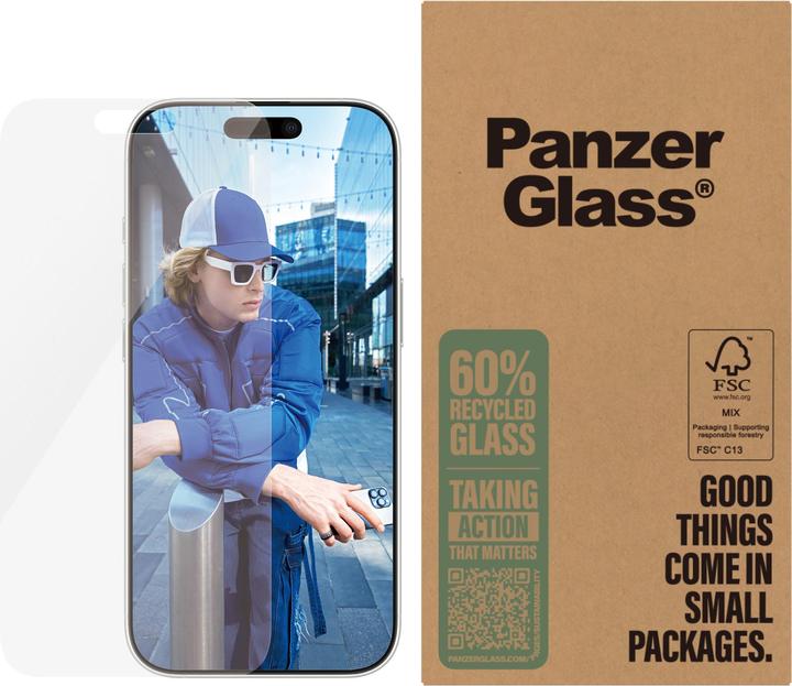 Image du produit PanzerGlass PG Scrn iPhone 16P 6.3Inch Classic Fit (1 pièce(s), Apple iPhone 16 Pro)