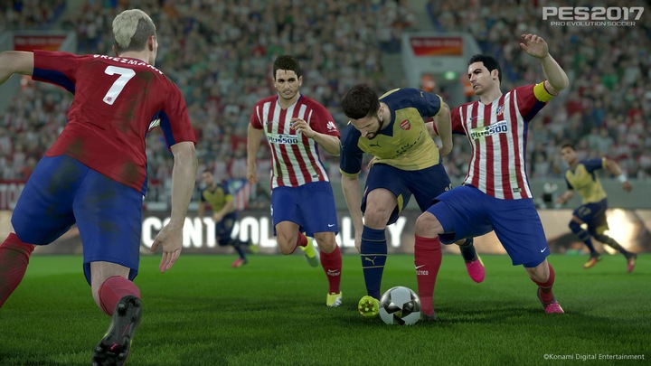 Actual product image Konami Pro Evolution Soccer PES 2017 XBOX ONE EU PEGI (Xbox One S)