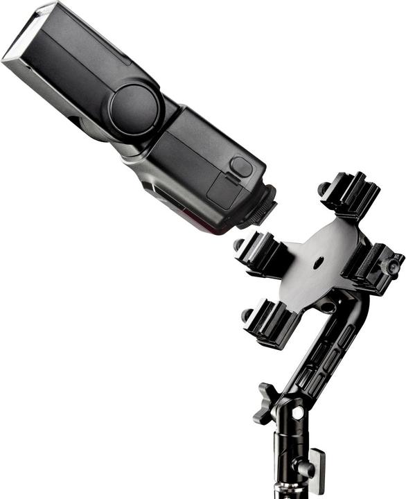 Immagine prodotto Walimex 4f. Supporto flash incl. softbox 60x60cm (Soft box, 60 cm)