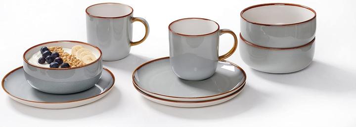 Actual product image Ritzenhoff & Breker Breakfast service 12 pcs. grey (12 pcs.)