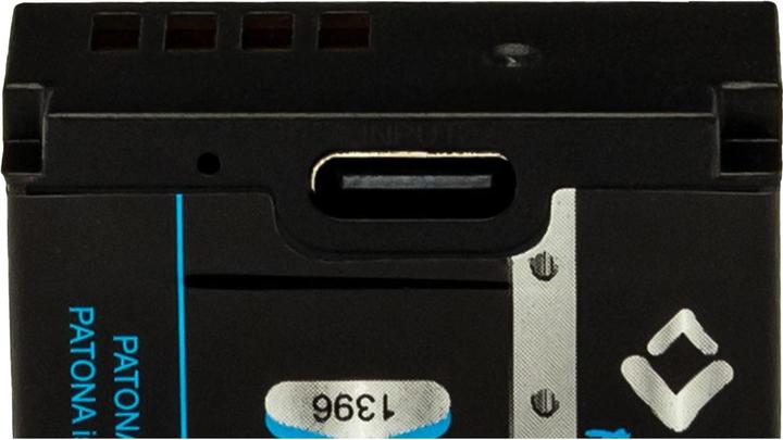 Actual product image Patona Platinum USB-C Canon LP-E12 (Camera battery)