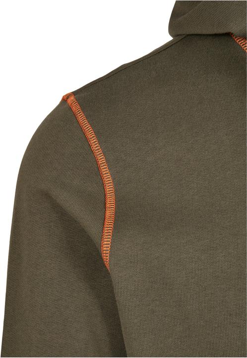 Produktbild Urban Classics Organic Contrast Flatlock Stitched Zip Hoody (S)