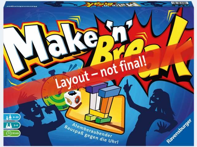 Produktbild Ravensburger Make 'n' Break (Deutsch, 2 - 5 Spieler)