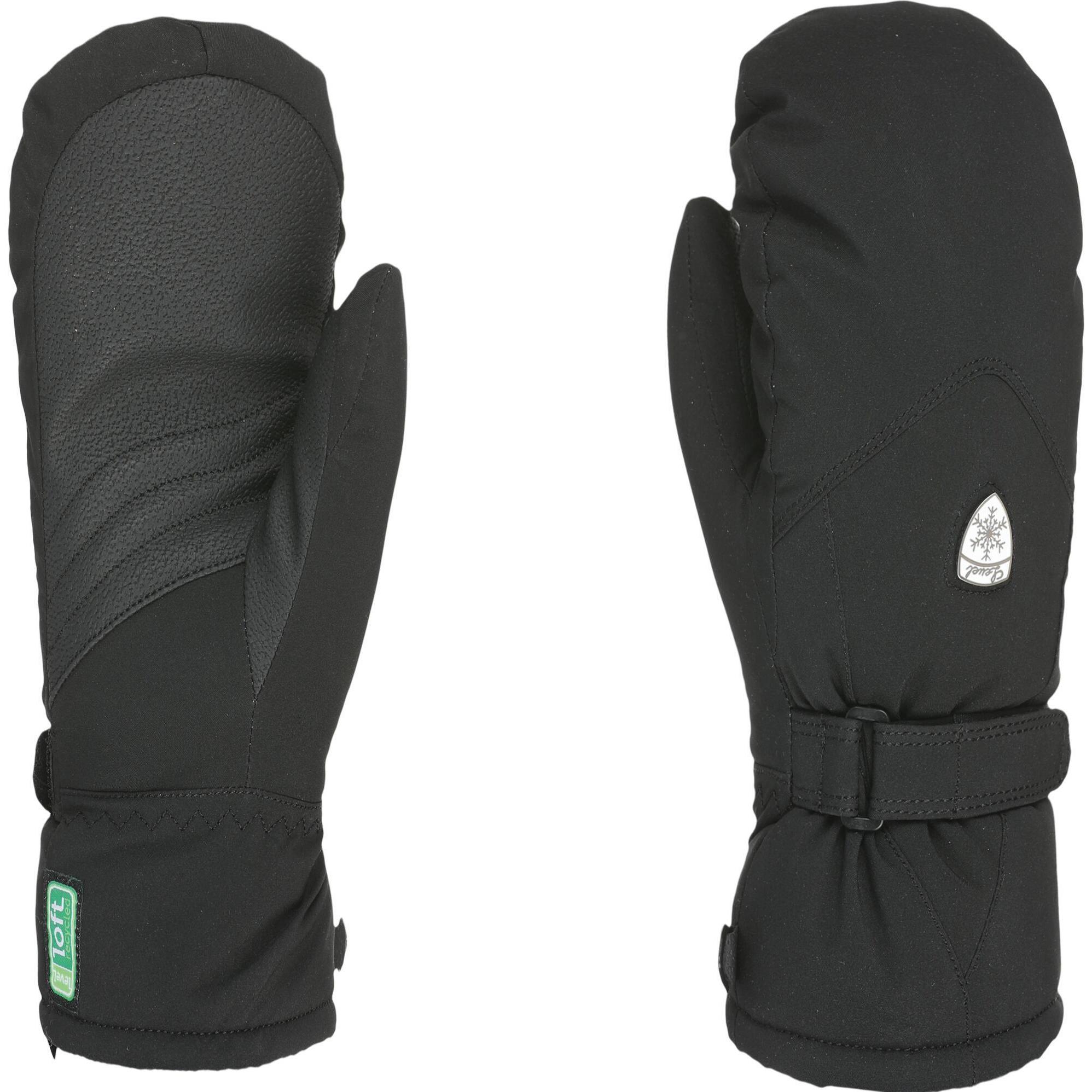 Level, Damen, Handschuhe, Mitten Hero W 2025, Schwarz, (S)