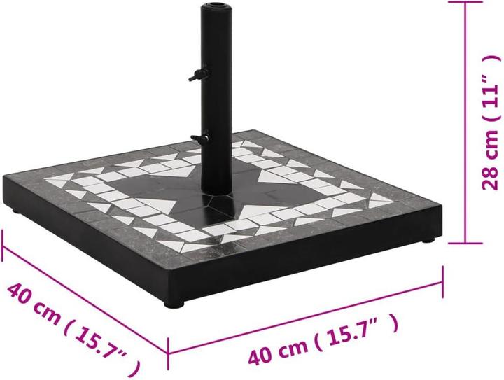 Produktbild vidaXL Sonnenschirmständer
